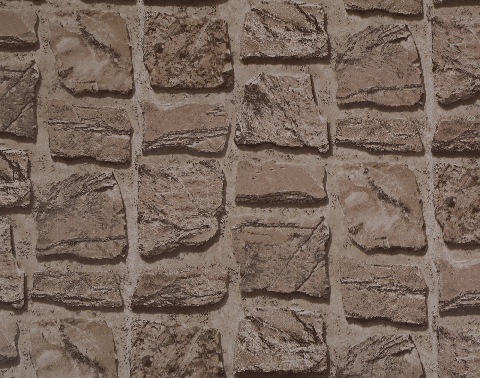 Distressed Old Brown Stone Peel and Stick Self Adhesive Removable ...