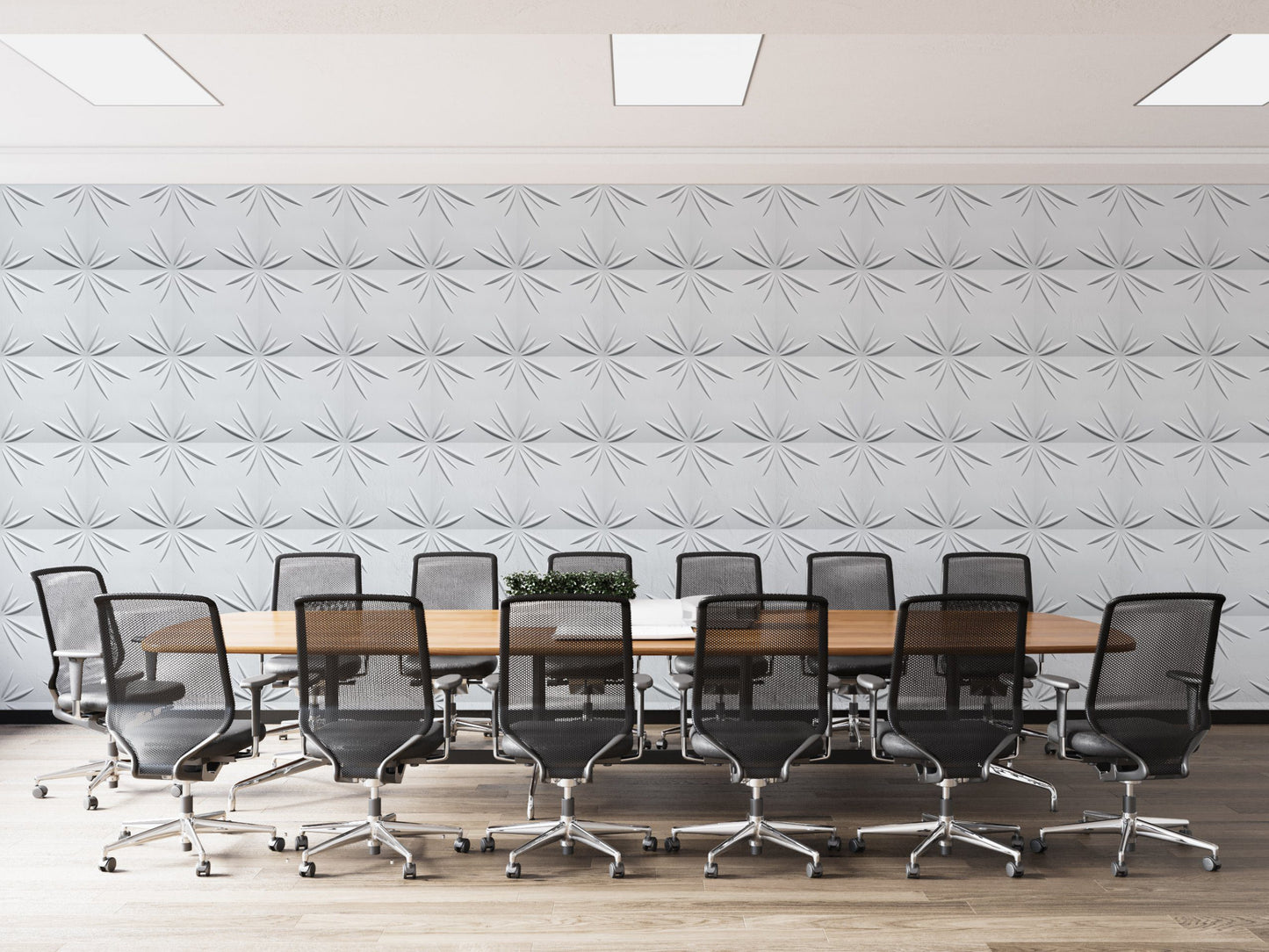 3D Wall Panels - Traditional Floral Paintable White PVC Wall Paneling for Interior Wall Decor, 19.7 in x 19.7 in, Covers 2.7 sq. ft. - Single