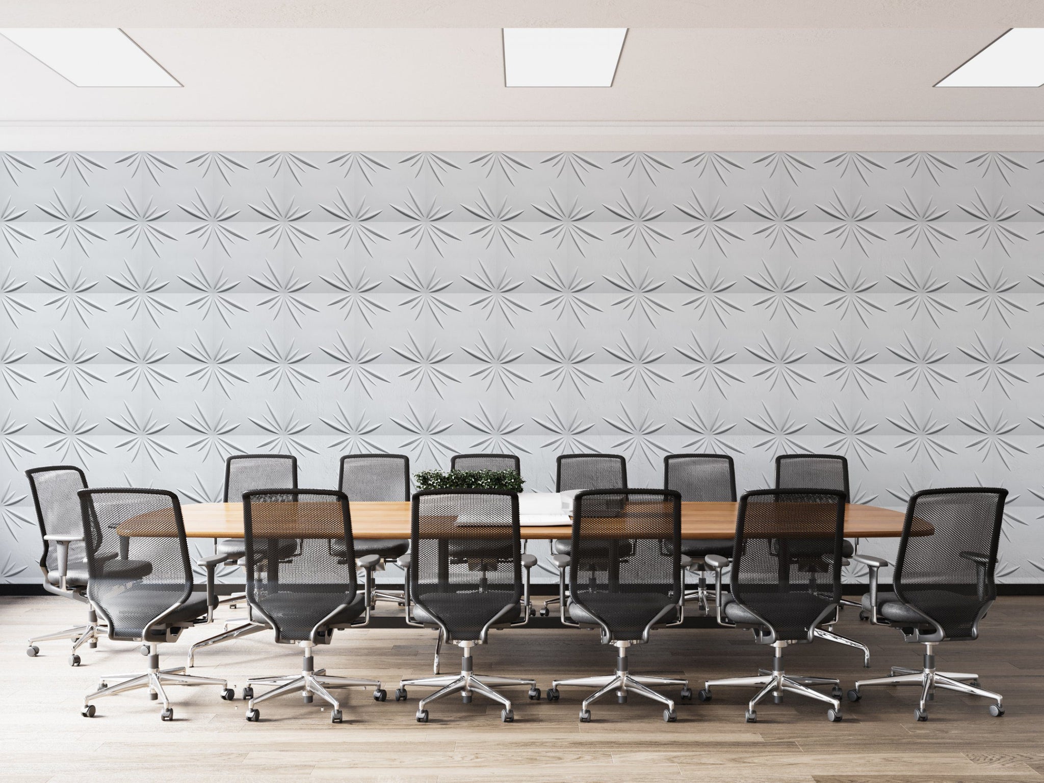 3D Wall Panels - Traditional Floral Paintable White PVC Wall Paneling for Interior Wall Decor, 19.7 in x 19.7 in, Covers 2.7 sq. ft. - Single