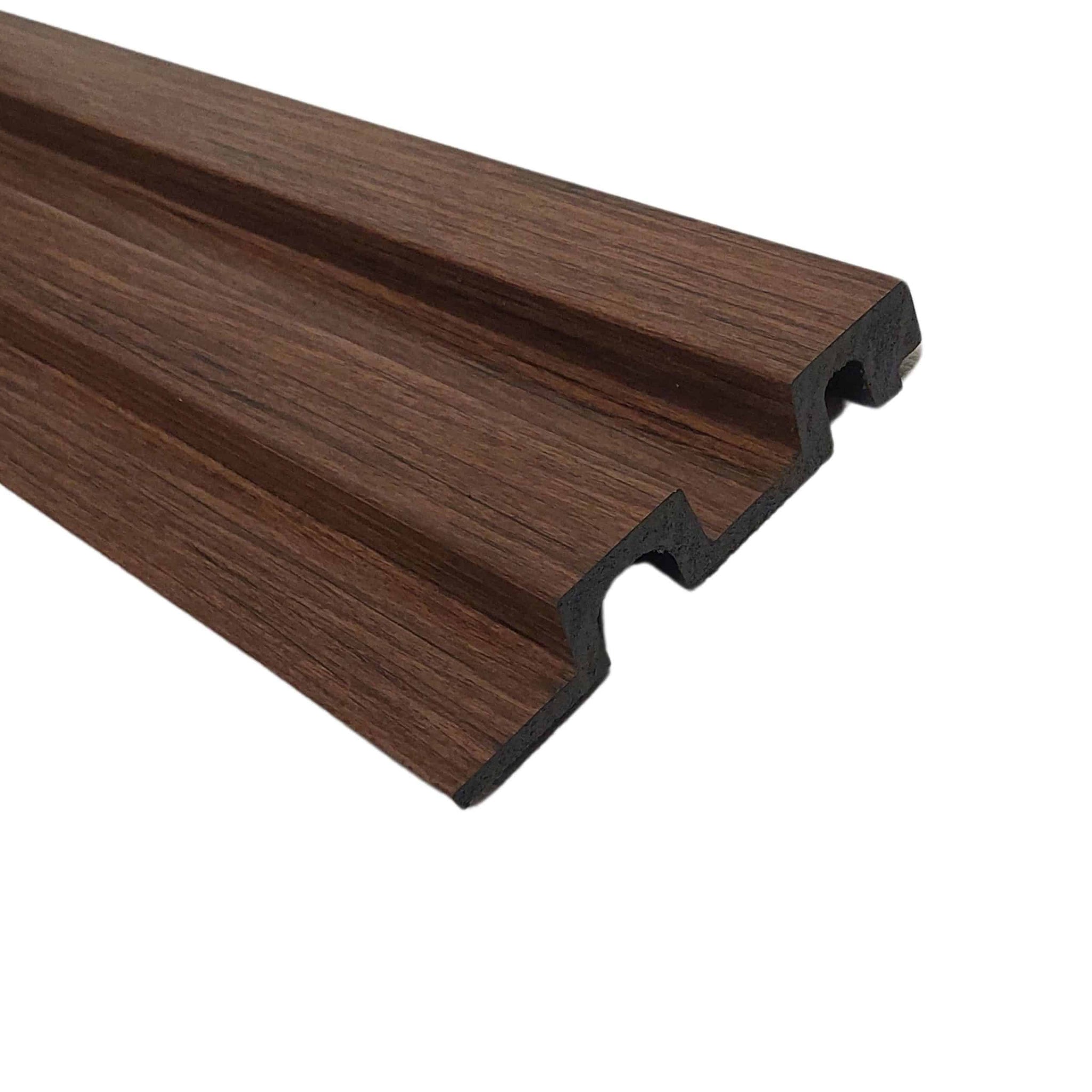 Fluted panels Wood in Brown