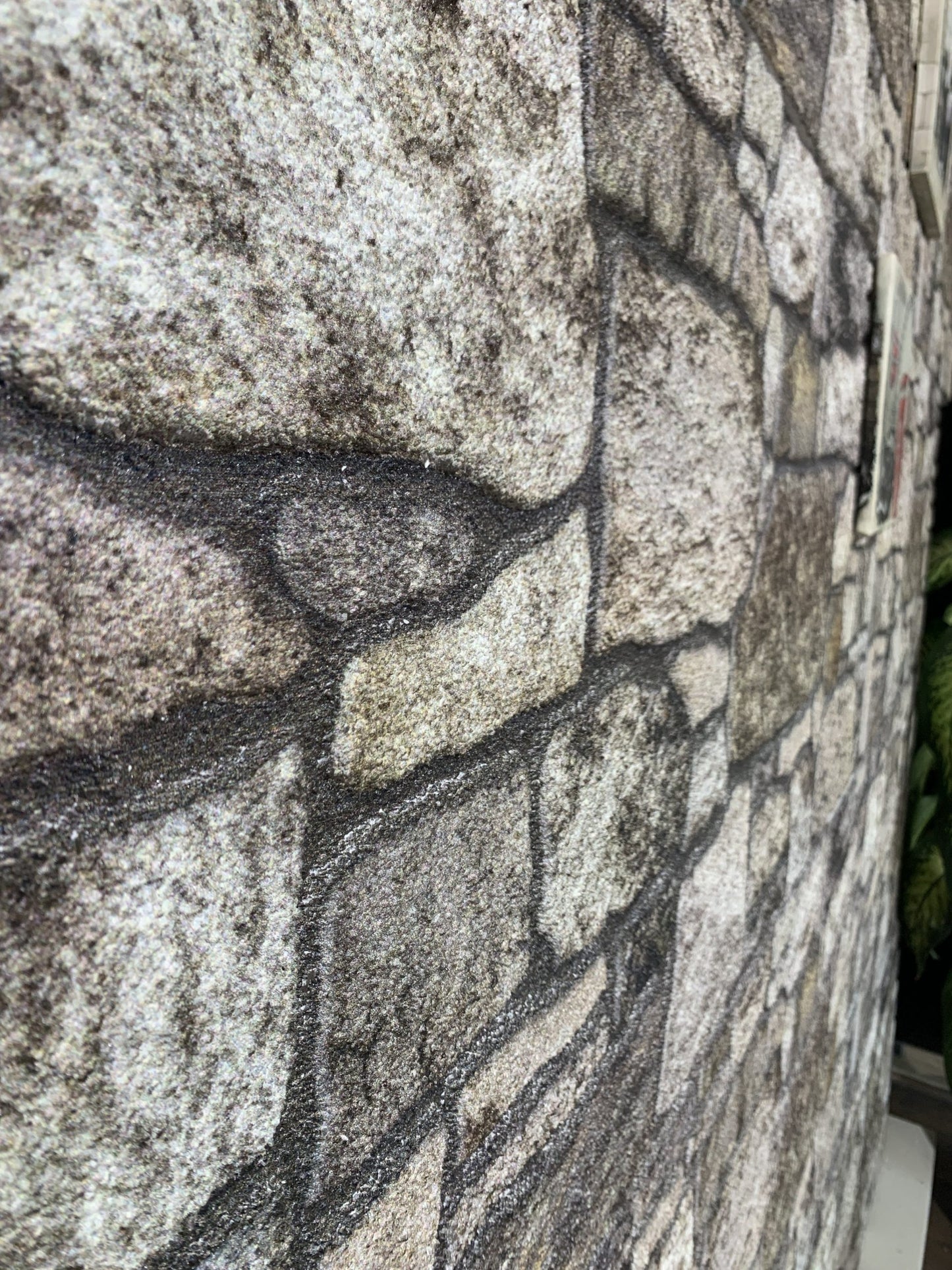 Dundee Deco 3D Wall Panels - Cladding, Taupe Grey Stone Look Wall Paneling, Styrofoam Facing for Interior and Exterior Applications, DIY, Set of 10, Covers 54 sq ft