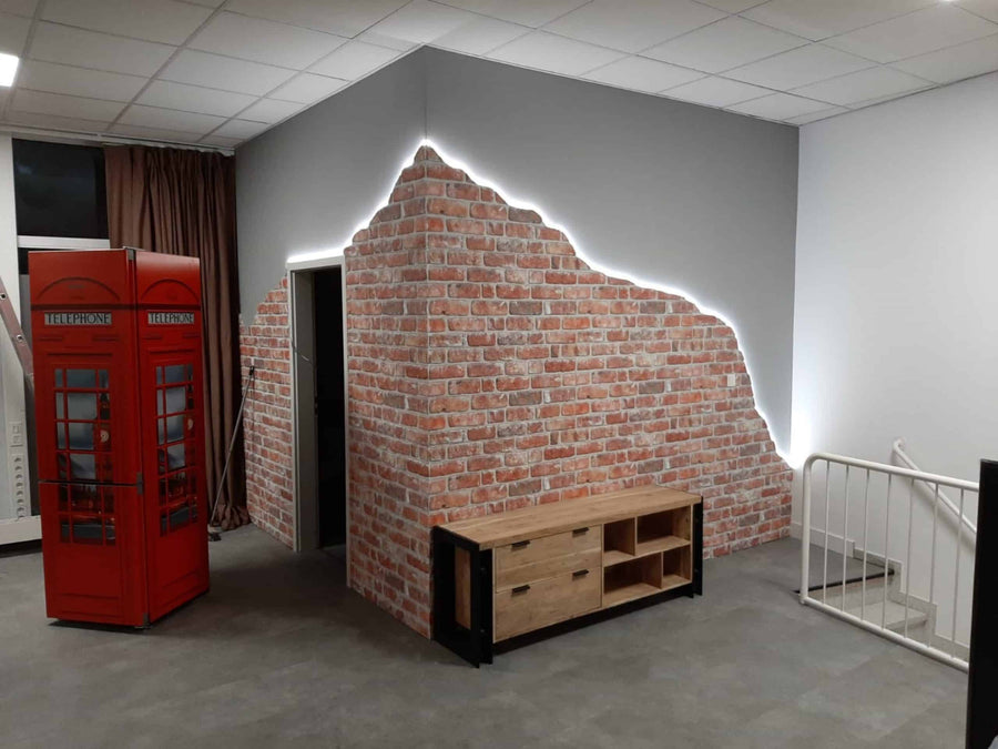 Styrofoam 3D Brick Panels
