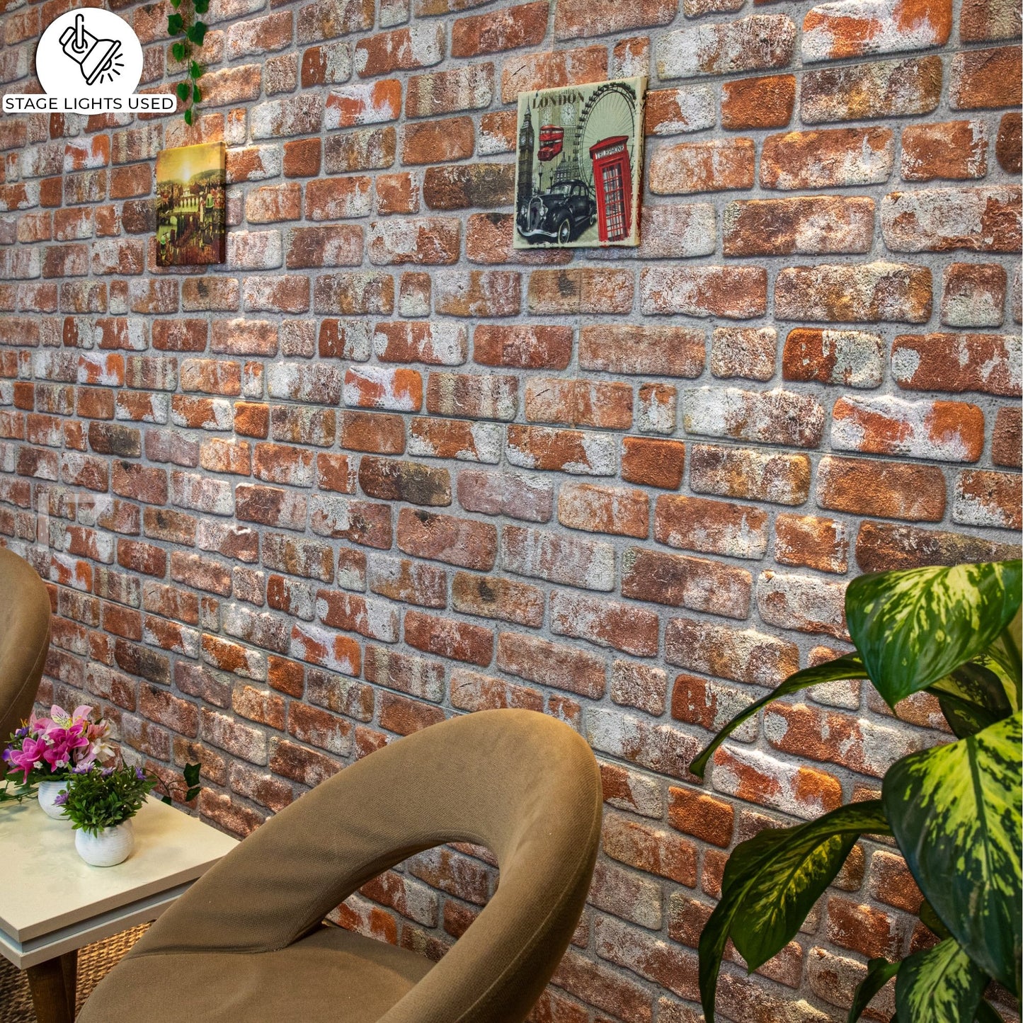 Styrofoam decorative 3D wall panel