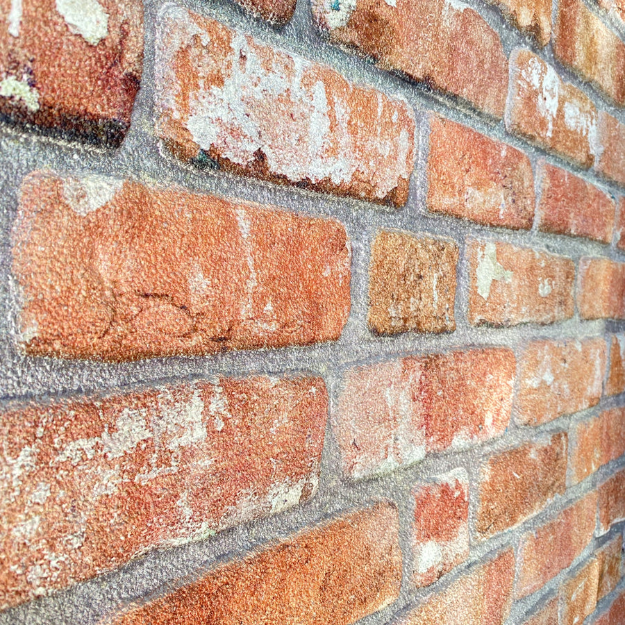Faux Brick — Red