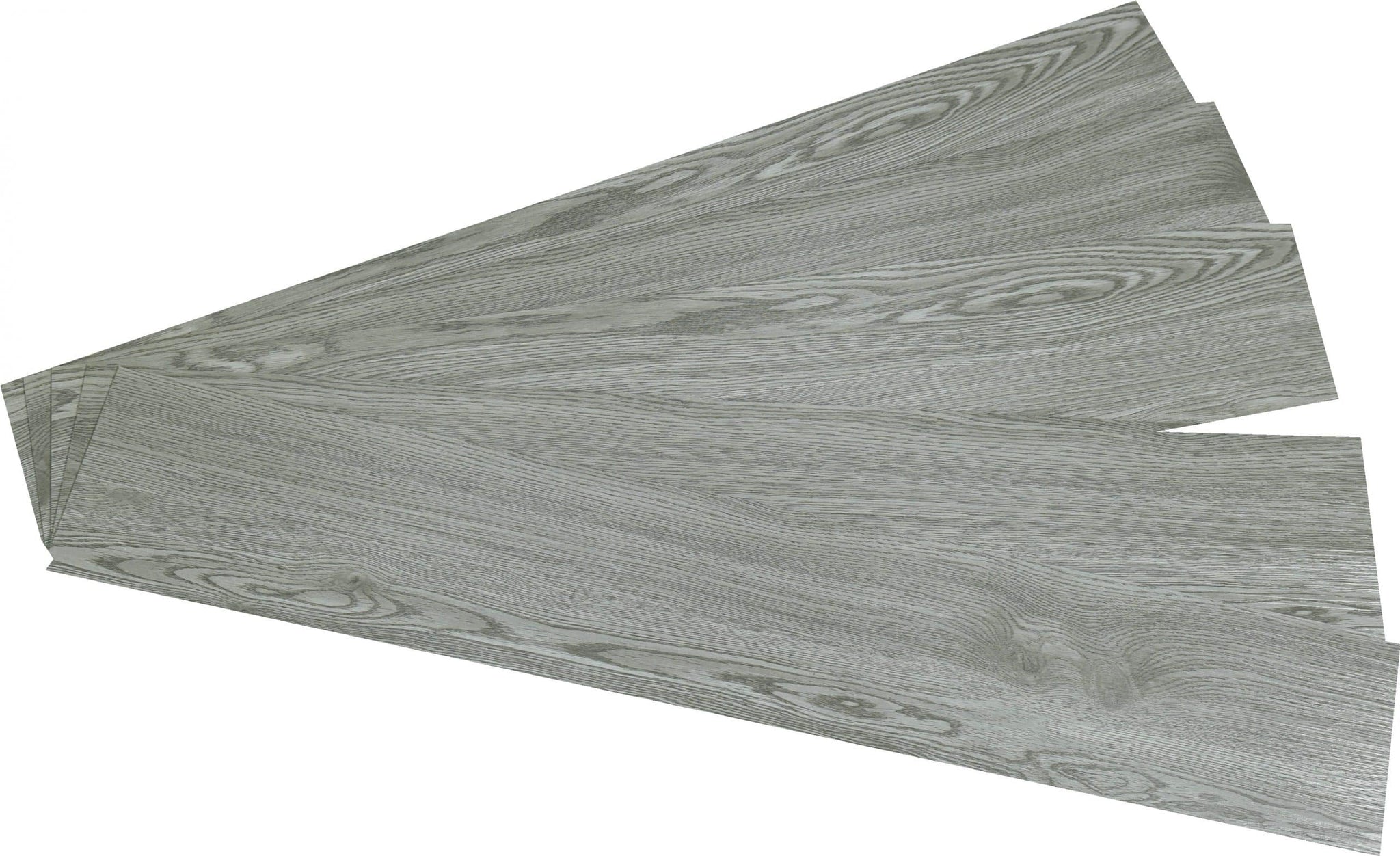 Luxury Vinyl Plank Flooring - DIY Floor Tiles Peel and Stick Waterproof - Self Adhesive Floor Planks - 36 in X 6 in, Grey