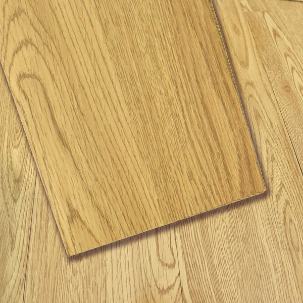 Luxury Vinyl Plank Flooring - DIY Floor Tiles Peel and Stick Waterproof - Self Adhesive Floor Planks - 36 in X 6 in, Tan