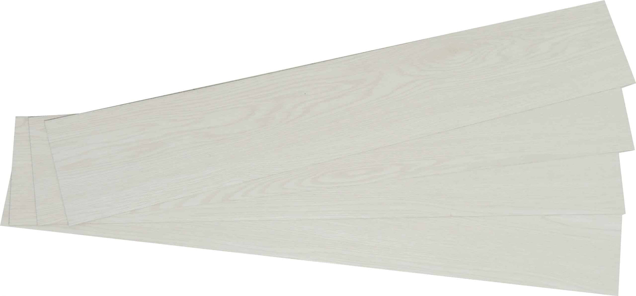 Luxury Vinyl Plank Flooring - DIY Floor Tiles Peel and Stick Waterproof - Self Adhesive Floor Planks - 36 in X 6 in, Off-White