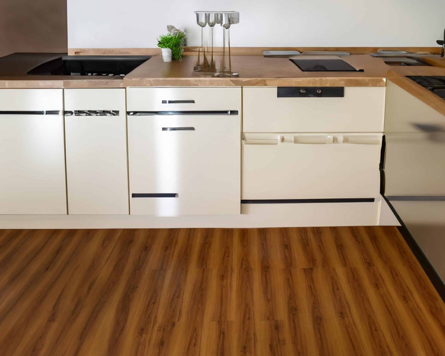 Luxury Vinyl Plank Flooring - DIY Floor Tiles Peel and Stick Waterproof - Self Adhesive Floor Planks - 36 in X 6 in, Golden Oak