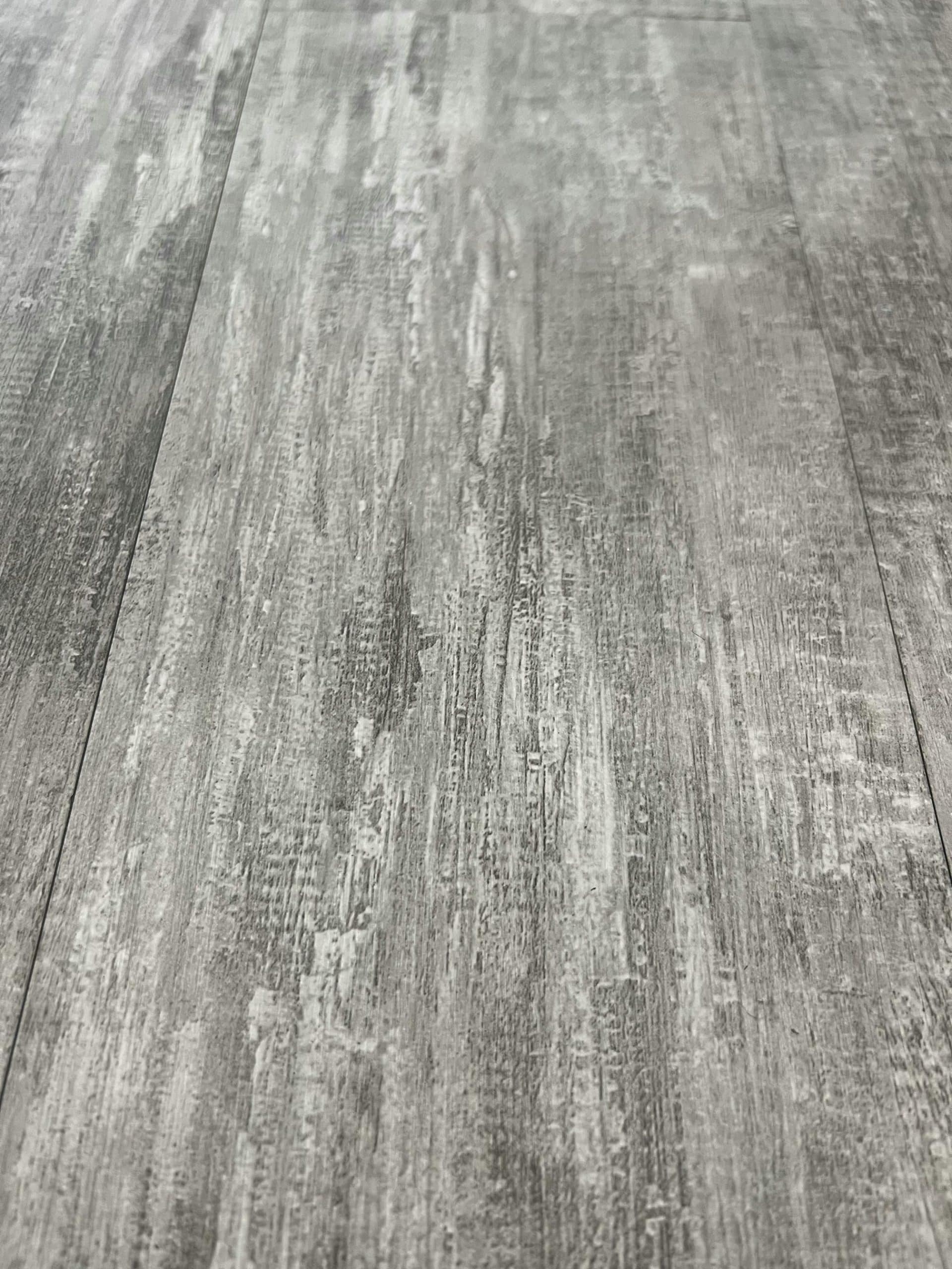 Luxury Vinyl Plank Flooring - DIY Floor Tiles Peel and Stick Waterproof - Self Adhesive Floor Planks - 36 in X 6 in, Spanish Grey