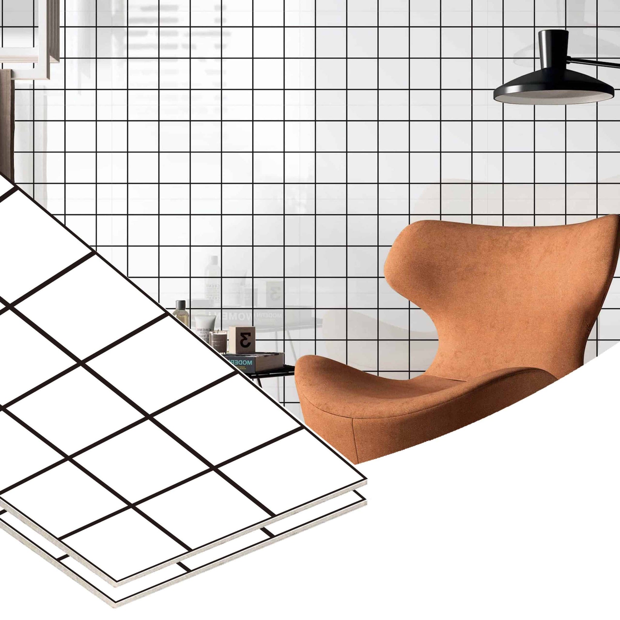 Peel and Stick Wall Panels in White