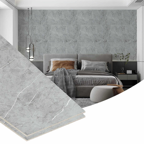 Peel and Stick Wall Panels in Grey