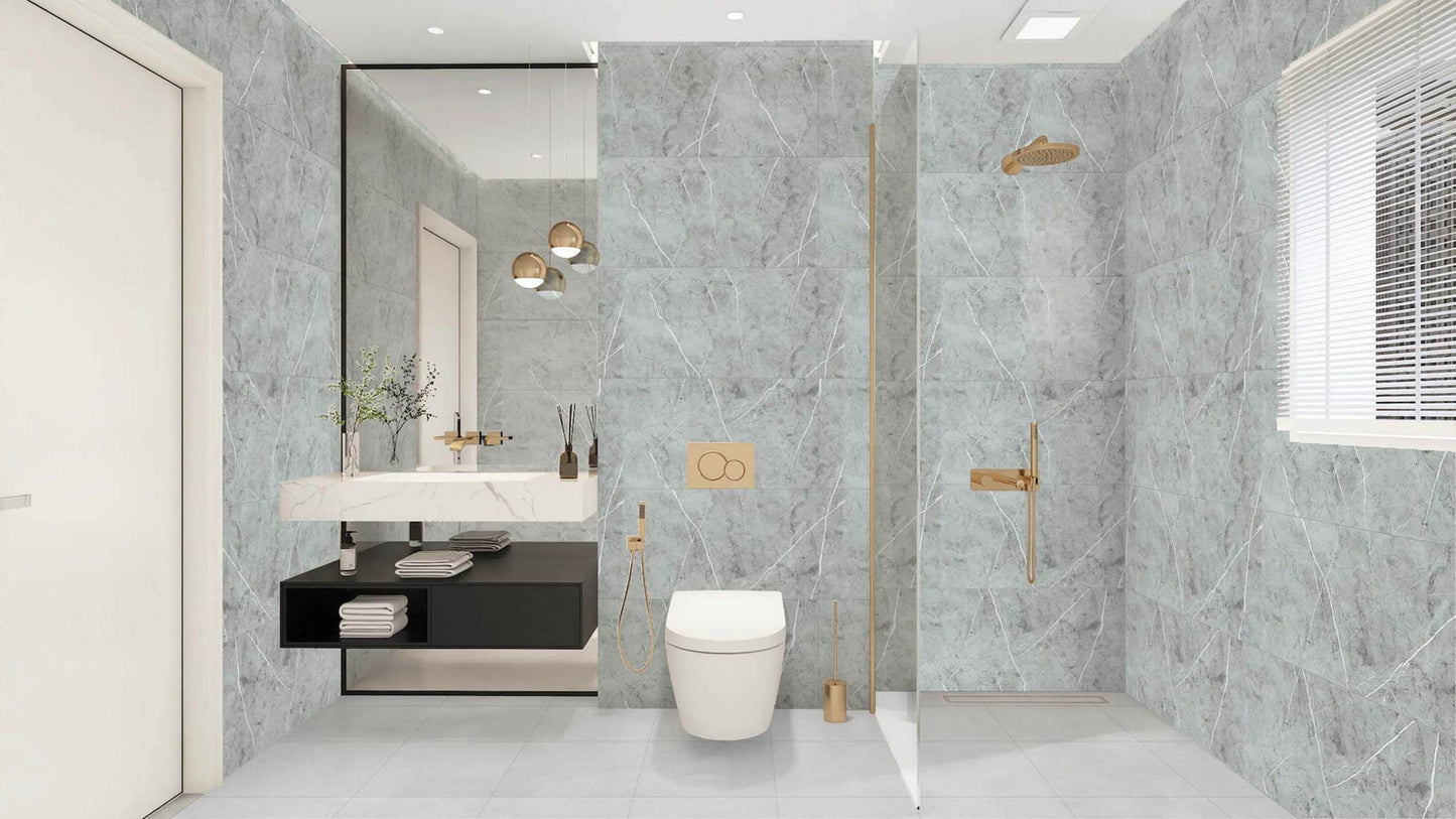 Peel and Stick Wall Panels in Grey