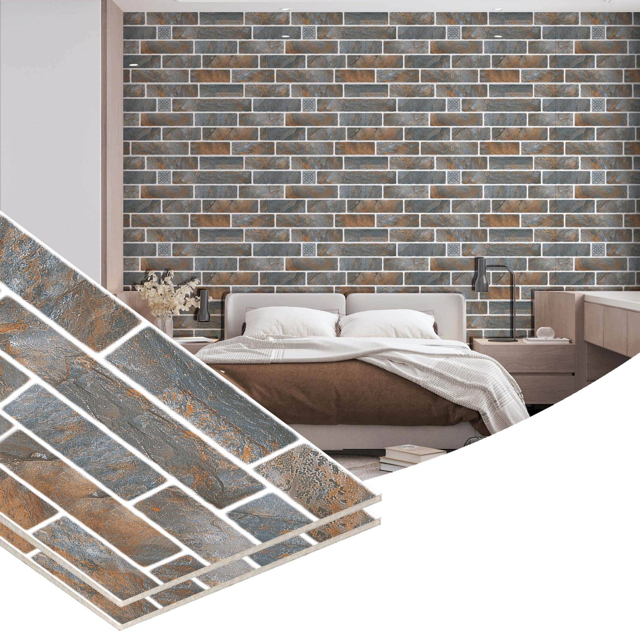 Peel and Stick Wall Panels in Black