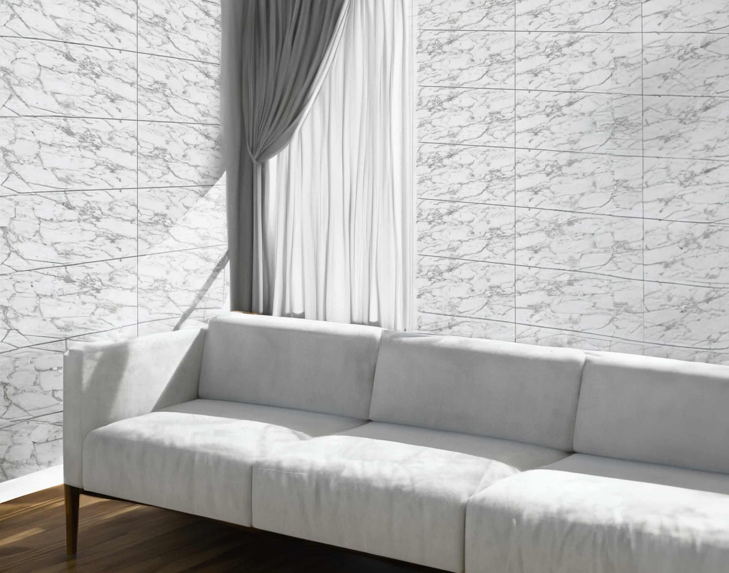 Peel and Stick Wall Panels in Grey