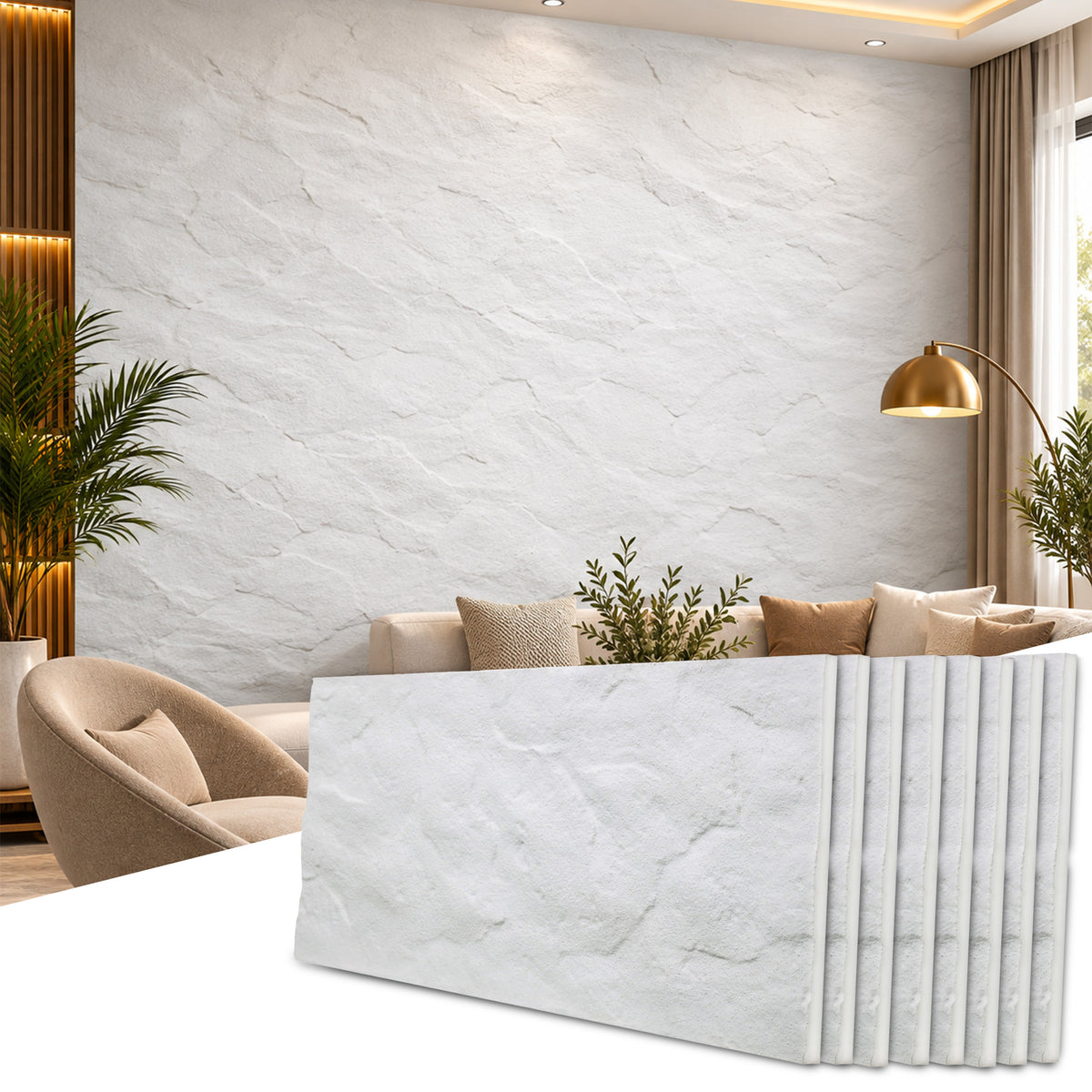 Styrofoam 3D Wall Panel