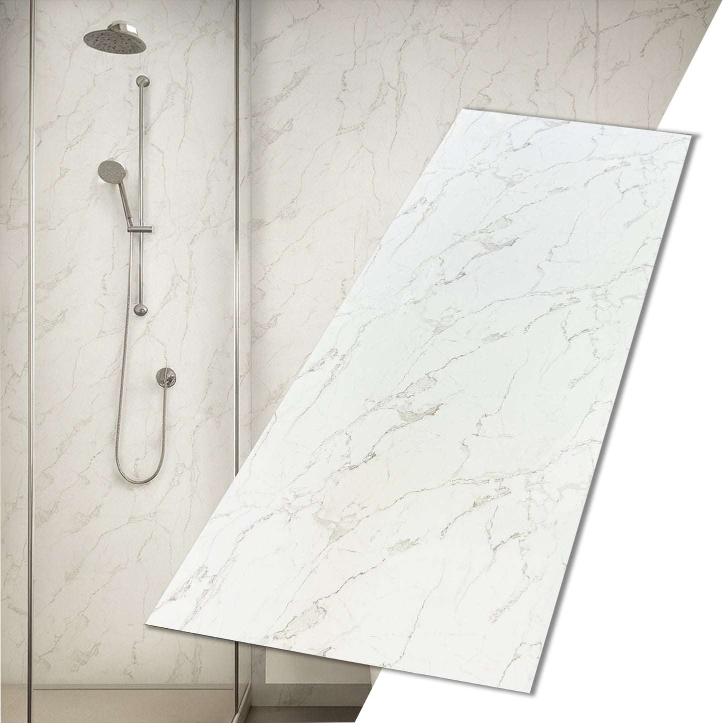 UV Marble Full Size Wall Panels 4x9