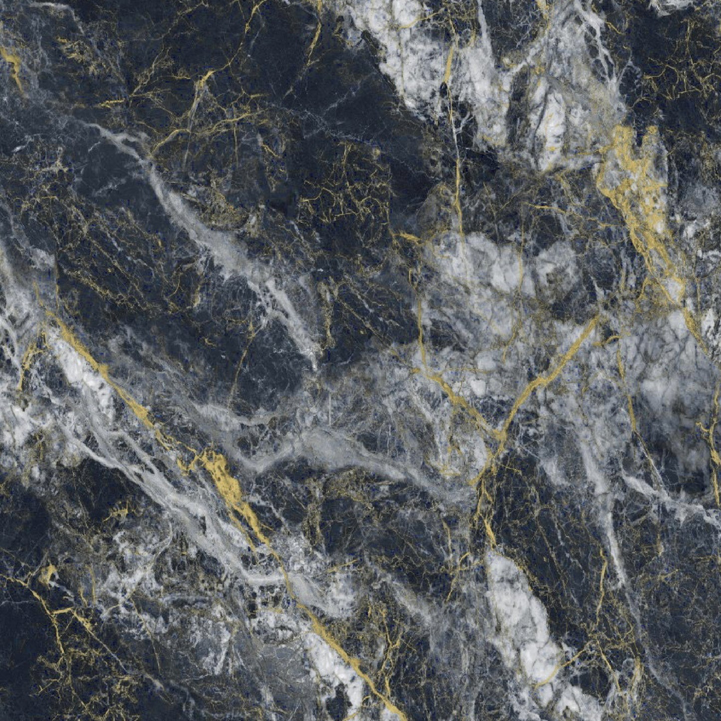 UV Marble Full Size Wall Panels 4ft x 9ft, High Gloss Panels - Backsplash, Bathroom, Accent Walls - Black, White, Gold Veins
