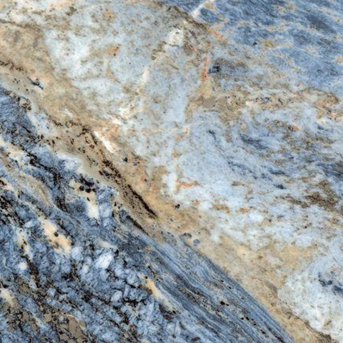 UV Marble Full Size Wall Panels 4ft x 9ft, High Gloss Panels - Backsplash, Bathroom, Accent Walls - Blue, Gold Veins