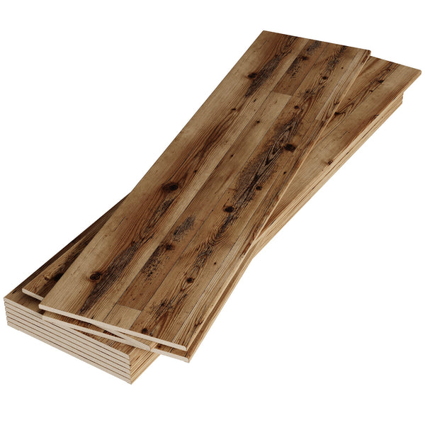 Brown Wood MDF Wall Panels