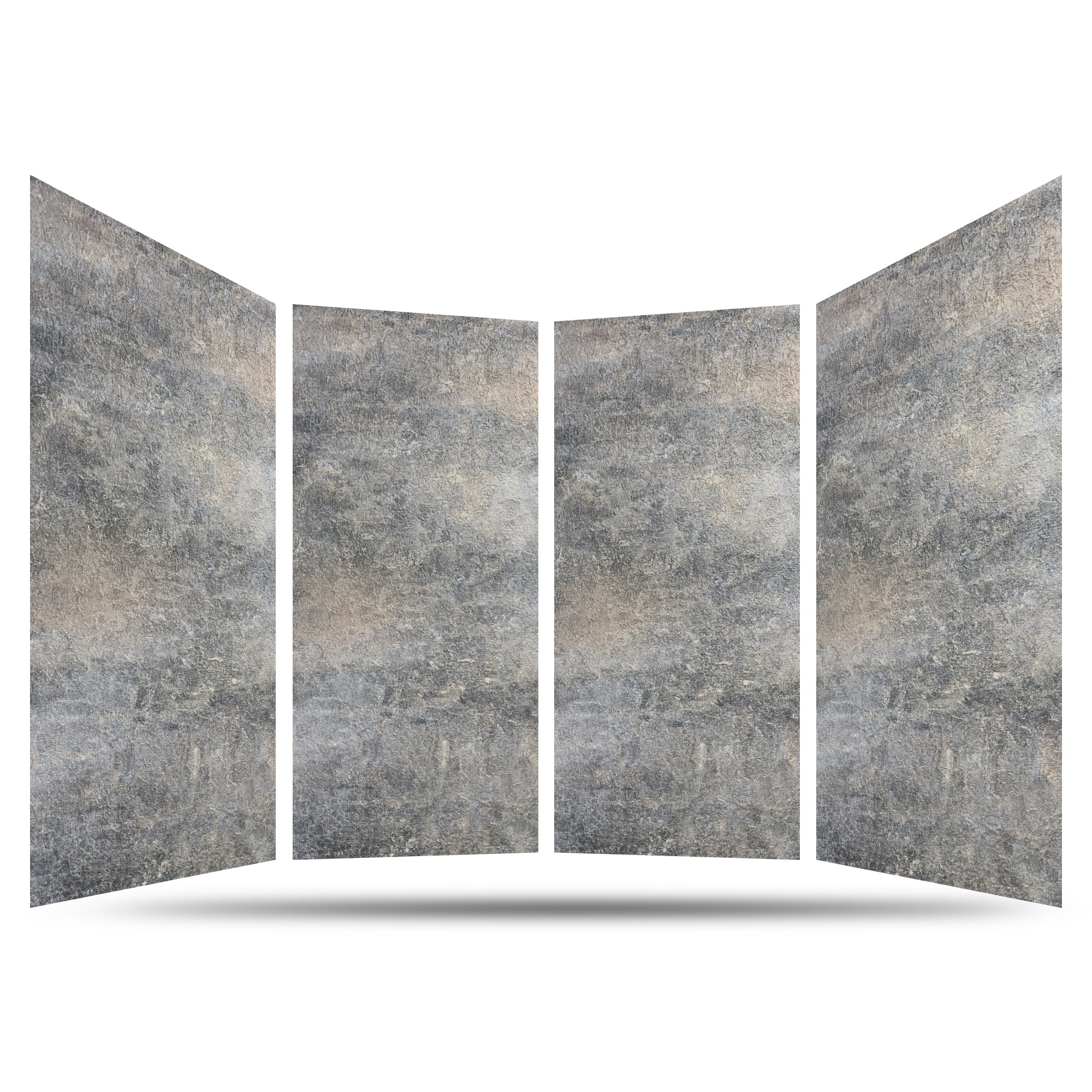 Faux Stone Wall Panels - 2 ft X 4 ft - Waterproof, Matte Textured, DIY Friendly Indoor Wall Cladding  - Black, Grey, Tan