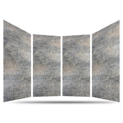 Faux Stone Wall Panels - 2 ft X 4 ft - Waterproof, Matte Textured, DIY Friendly Indoor Wall Cladding  - Black, Grey, Tan