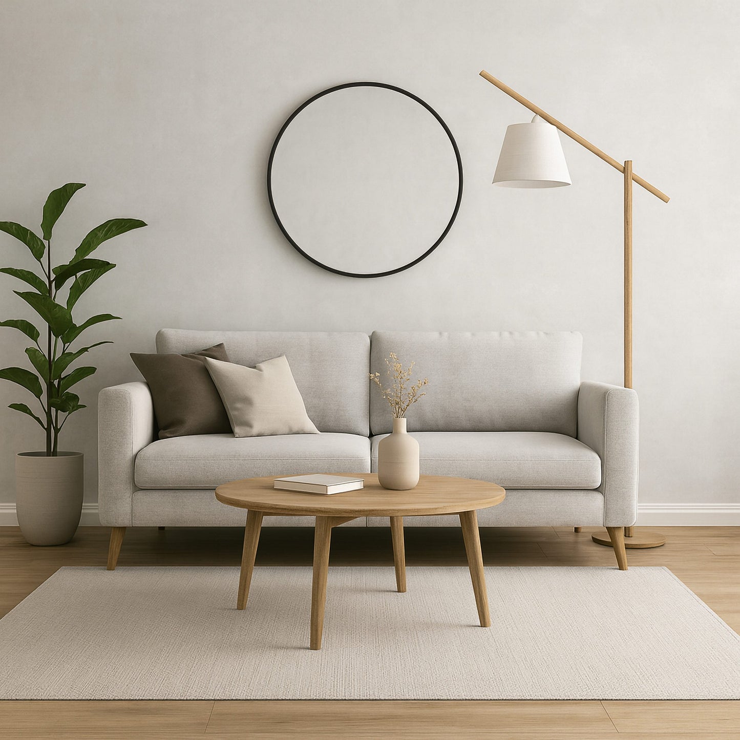 SPC panels Concrete in Tan