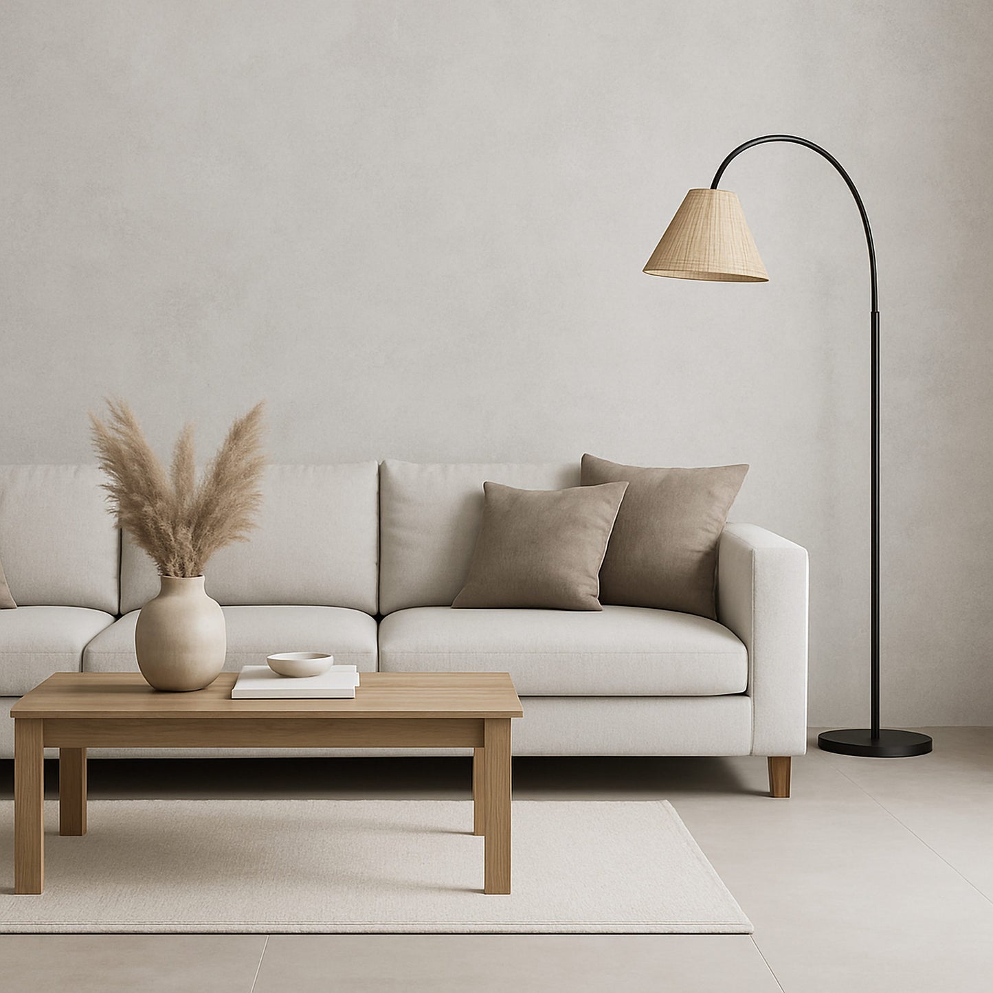 SPC panels Concrete in Tan