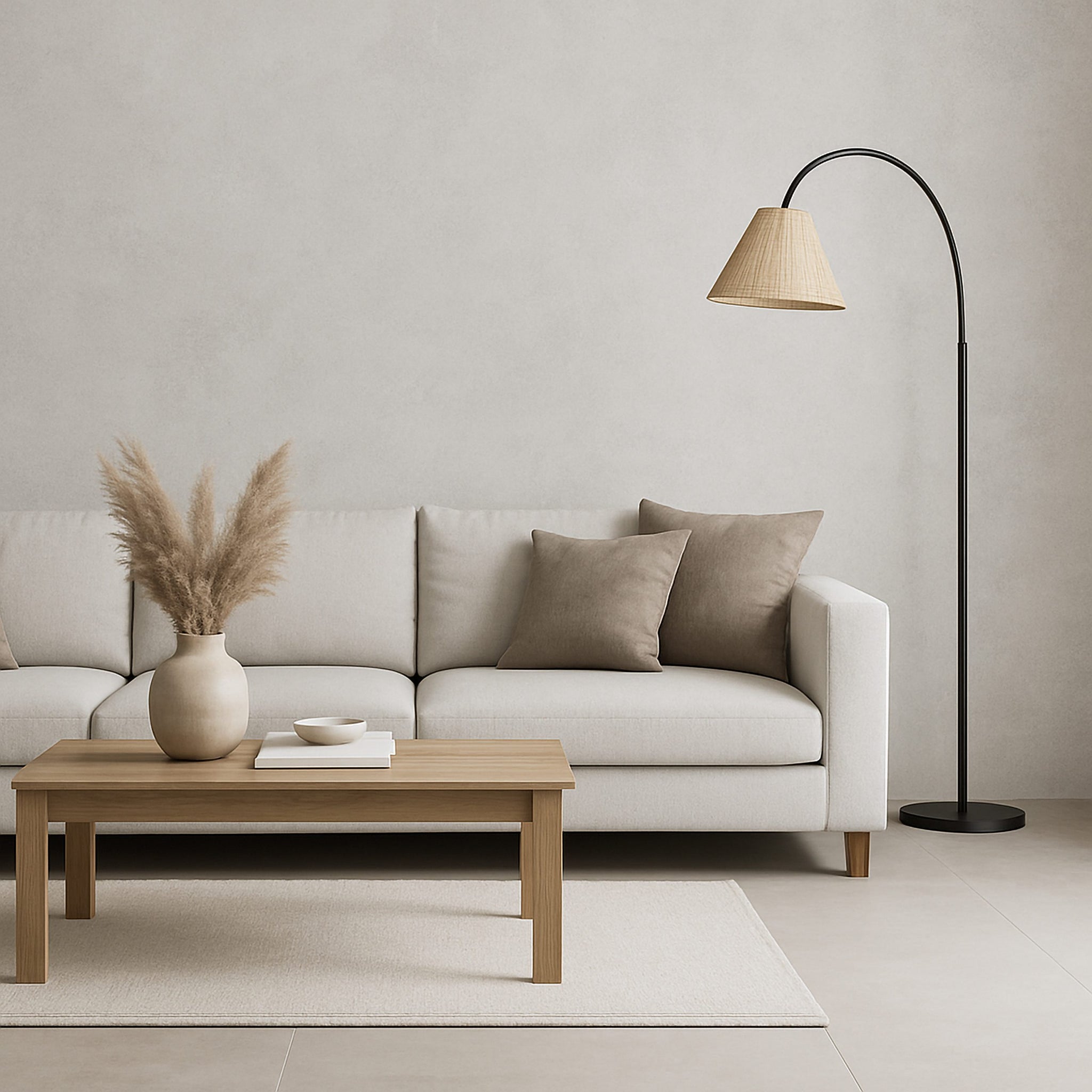 SPC panels Concrete in Tan