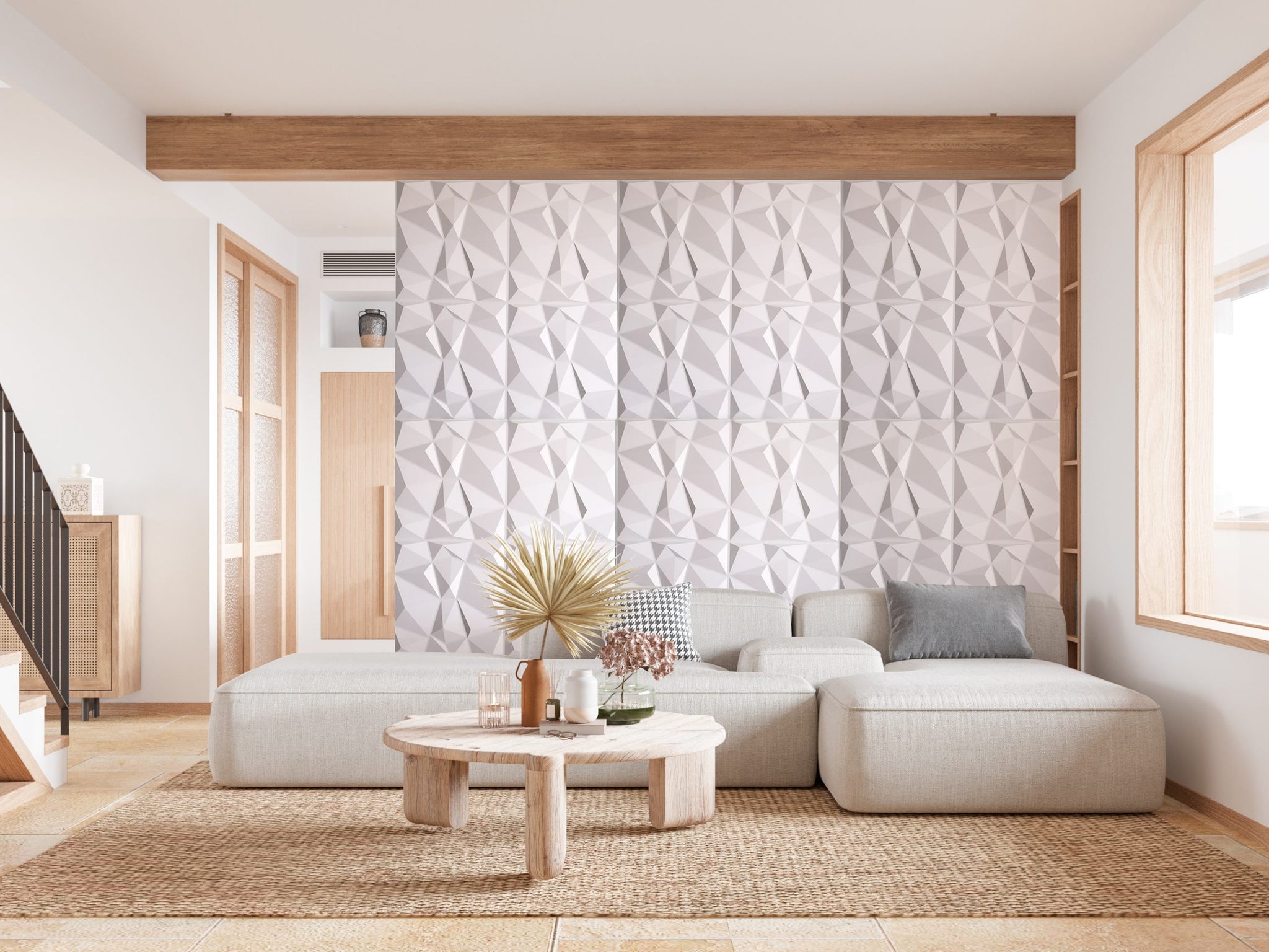 PVC wall panel 3d