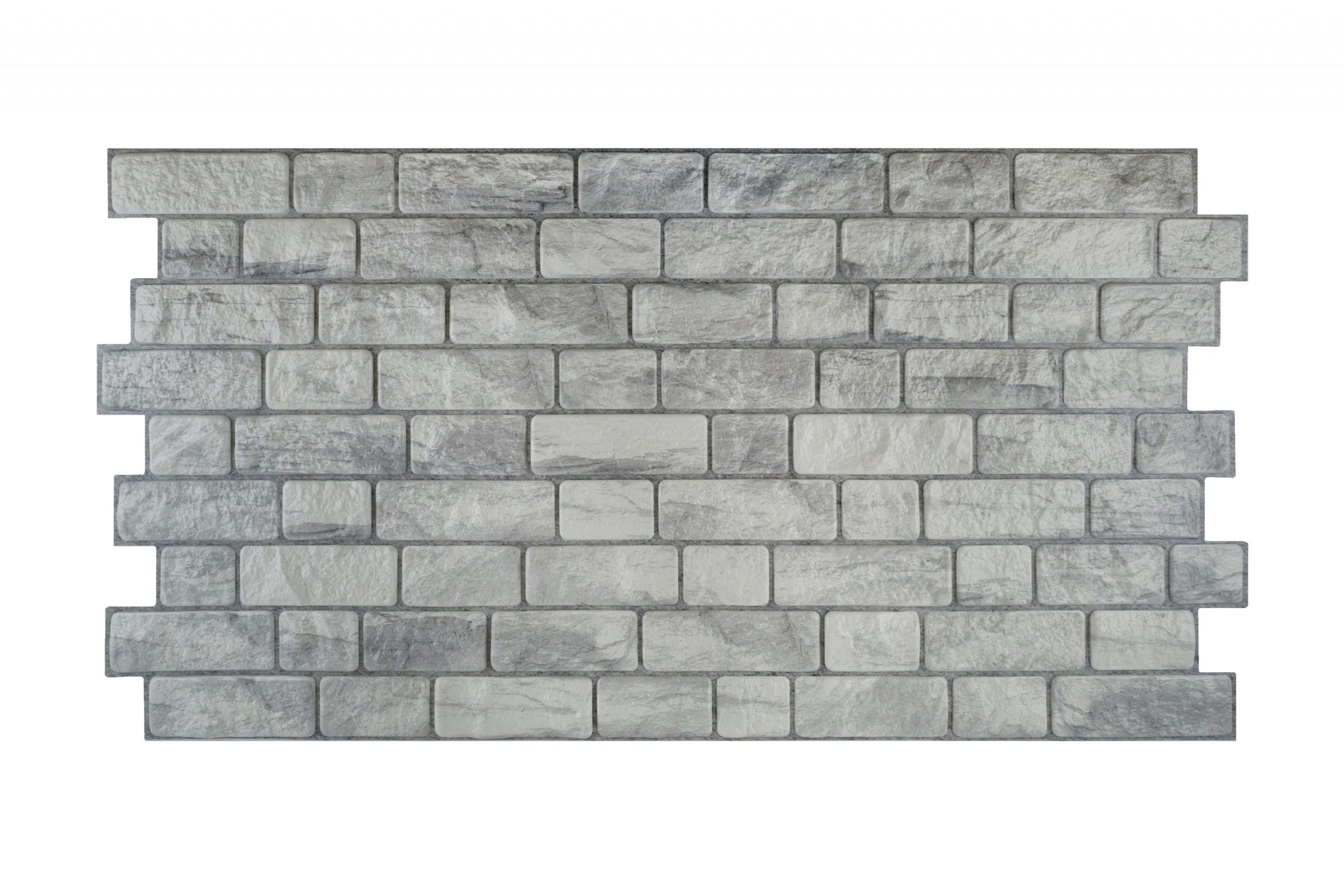 PVC panels Bricks in Grey
