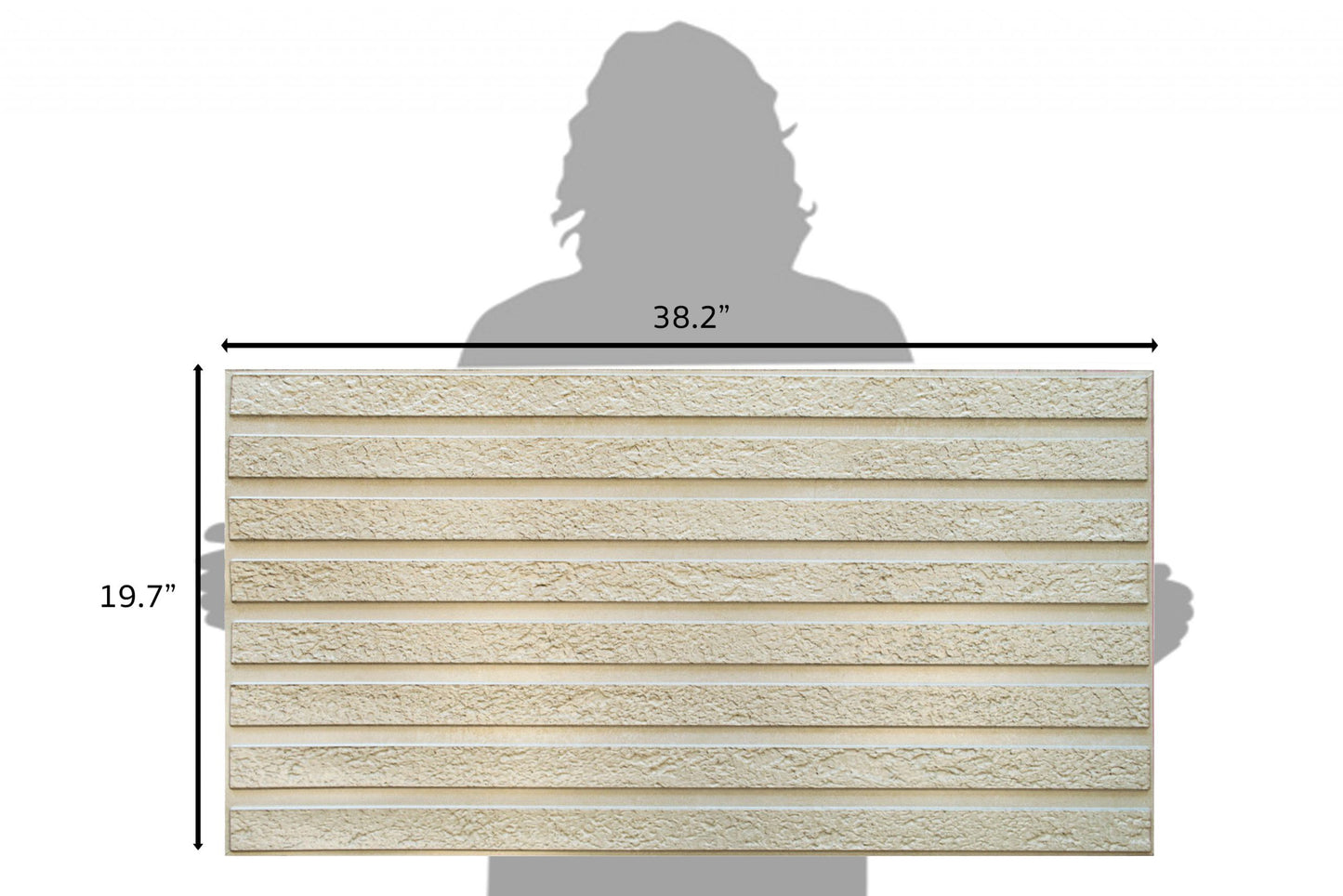 PVC panels Wood in Cream