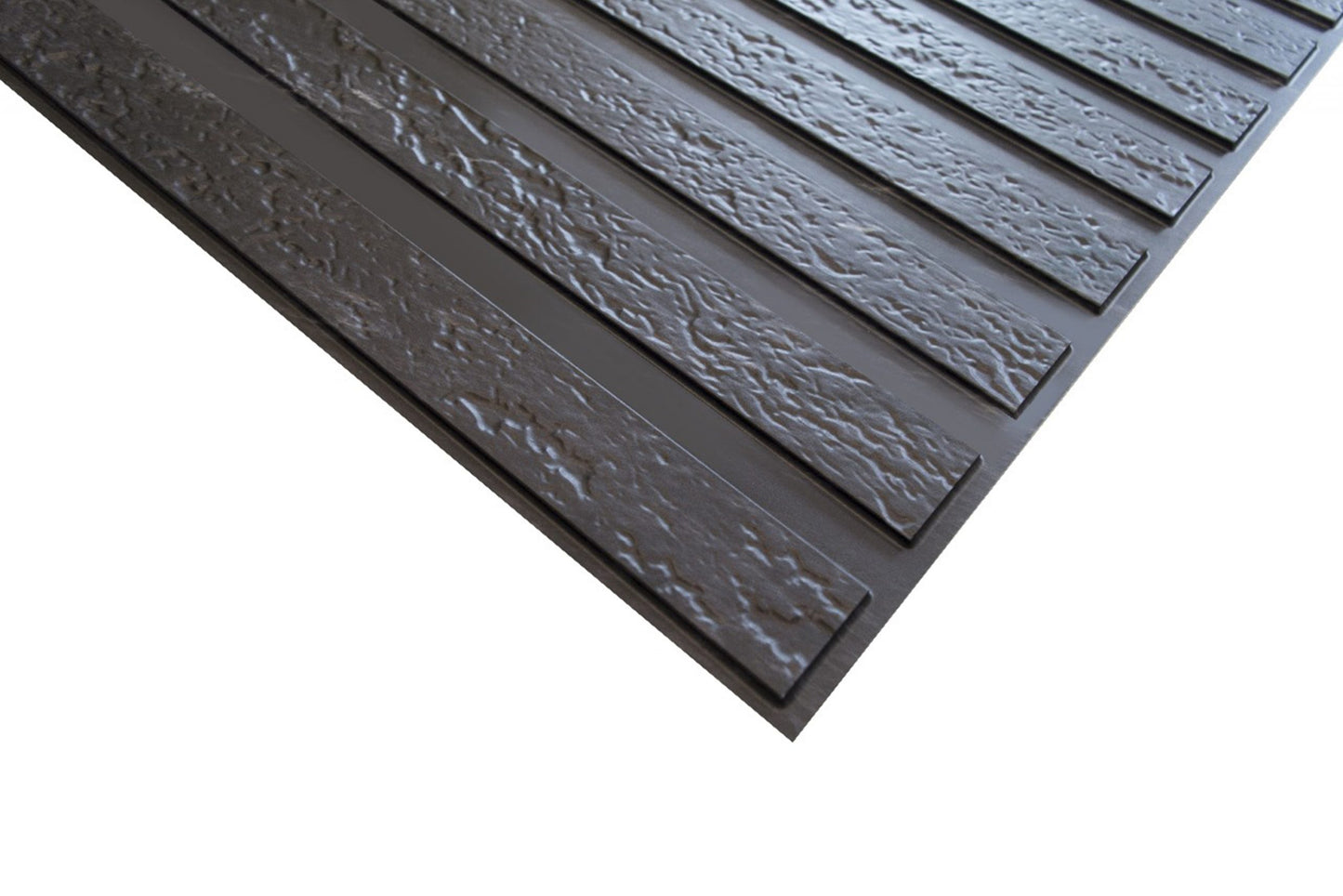 PVC panels Wood in Black