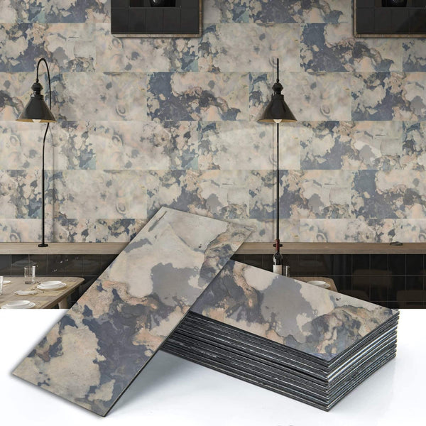 Autumnus Rustic 2 ft X 1 ft Peel & Stick Stone Veneer Wall Panels in various pack configurations