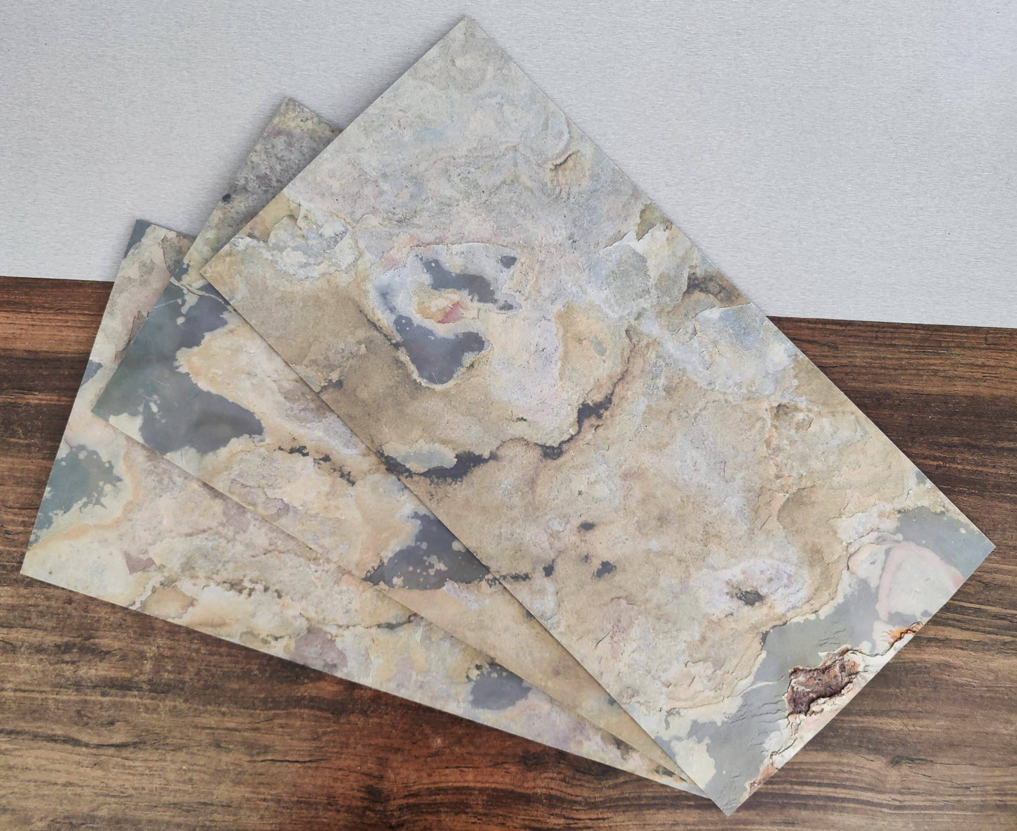 Spring Autumnus 2 ft X 1 ft Peel &amp; Stick Stone Veneer Wall Panels in various pack configurations