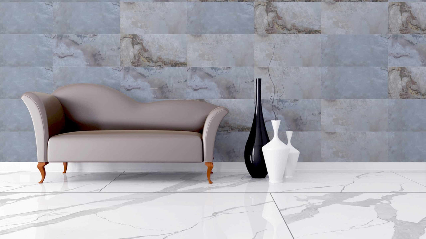 Ivory Autumnus 2 ft X 1 ft Peel &amp; Stick Stone Veneer Wall Panels in various pack configurations