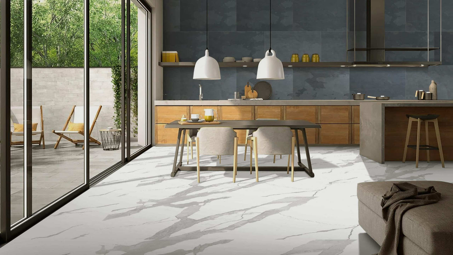 Stone Veneer Wall Panels, Extra Large DIY Stone Finish 3 x 2 ft Tiles for Outdoor Indoor Wall or Backsplash, Made with Real Stone, California Gold