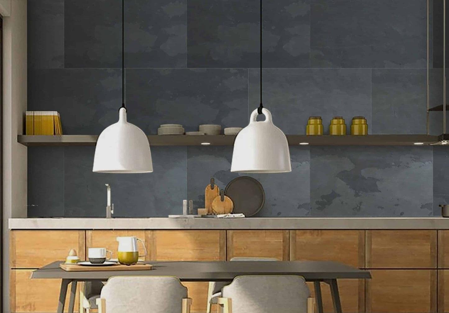 Stone Veneer Wall Panels, Extra Large DIY Stone Finish 3 x 2 ft Tiles for Outdoor Indoor Wall or Backsplash, Made with Real Stone, California Gold