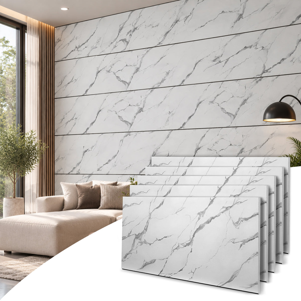 Styrofoam 3D Wall Panel