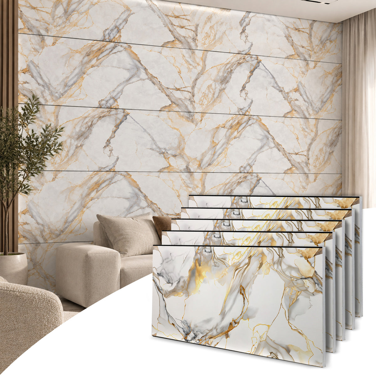 Styrofoam 3D Wall Panel