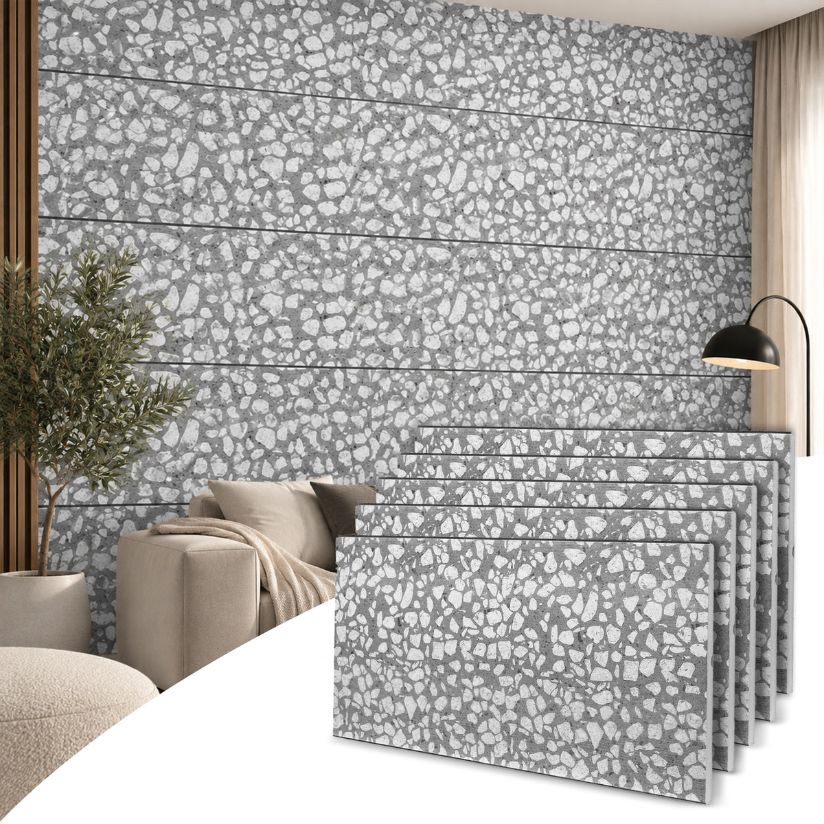 Styrofoam 3D Wall Panel