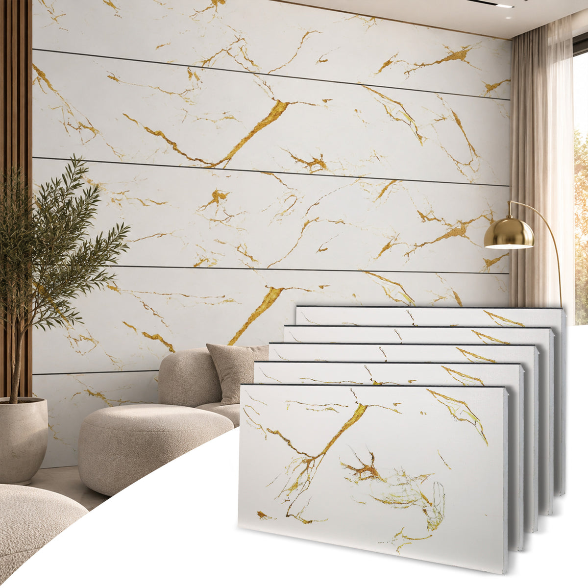 Styrofoam 3D Wall Panel