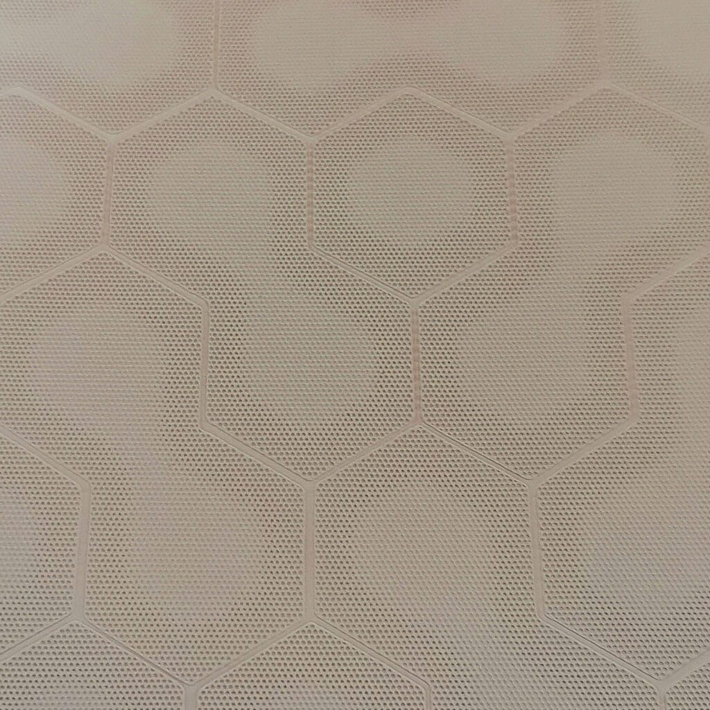 Geometric Beige, Grey Connected Hexagons Peel and Stick Self Adhesive Removable Wallpaper, Roll 18 ft. X 24 in. (5.5m X 60cm), 35.5 sq. ft. (3.3 sq. m)