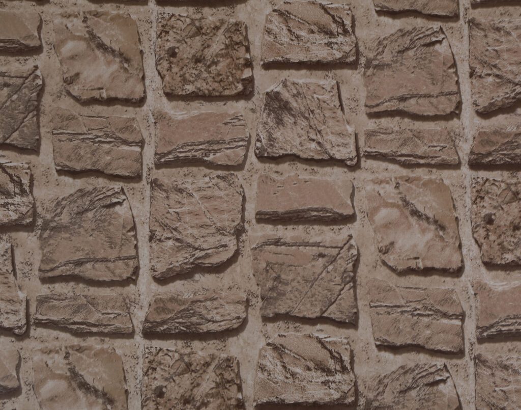 Distressed Old Brown Stone Peel and Stick Self Adhesive Removable Wallpaper, Roll 18 ft. X 24 in. (5.5m X 60cm), 35.5 sq. ft. (3.3 sq. m)