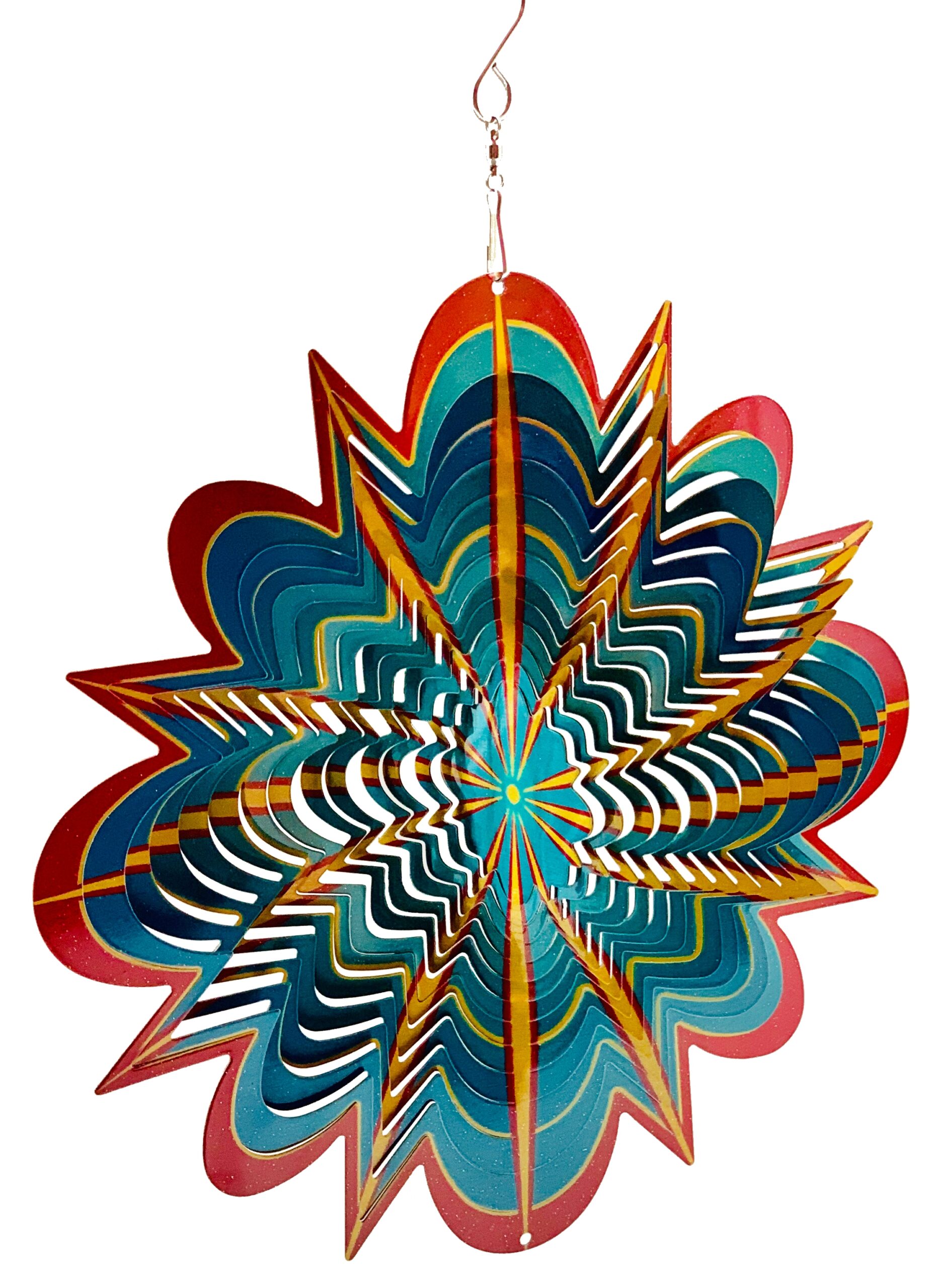 Dundee Deco W1210 Wind Spinner in Gift Box - 3D Hanging Indoor