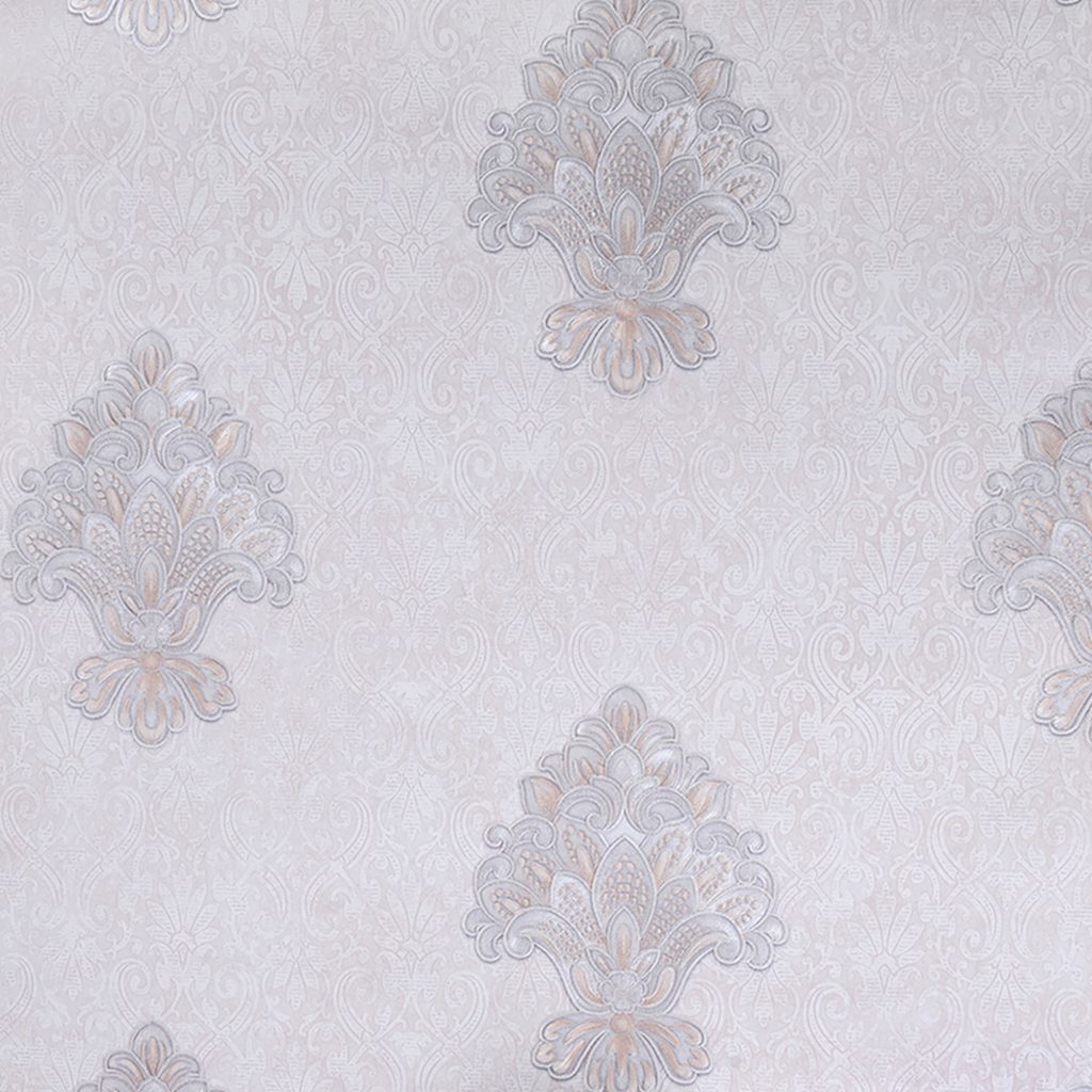 Vintage Light Purple Floral Peel and Stick Self Adhesive Removable Wallpaper Roll 18 feet X 24 inches (5.5m X 60cm), 35.5 sq.ft. (3.3 sq.m)