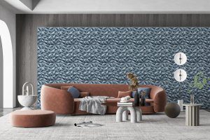 3D Wall Panels - Geometric Diamond Paintable Brilliant Silver PVC Wall Paneling for Interior Wall Decor, 19.7 in x 19.7 in, Covers 2.7 sq. ft.