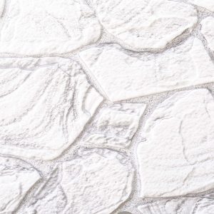 3D Wall Panels - White Grey Faux Stone PVC Wall Paneling for Interior Wall Decor, Living room, Kitchen, Bathroom, Bedroom, Single, Covers 5.1 sq ft