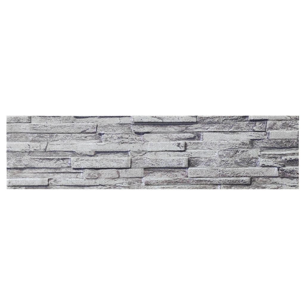 3D Wall Panels Brick Effect – Cladding, Grey Stone Look Wall Paneling, Styrofoam Facing for Living room, Kitchen, Bathroom, Balcony, Bedroom, Set of 14, Covers 36.4 sq ft