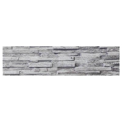 3D Wall Panels Brick Effect - Cladding, Grey Stone Look Wall Paneling, Styrofoam Facing for Living room, Kitchen, Bathroom, Balcony, Bedroom, Set of 14, Covers 36.4 sq ft