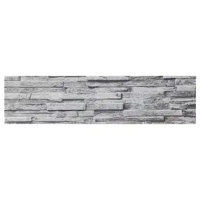 3D Wall Panels Brick Effect - Cladding, Grey Stone Look Wall Paneling, Styrofoam Facing for Living room, Kitchen, Bathroom, Balcony, Bedroom, Set of 14, Covers 36.4 sq ft